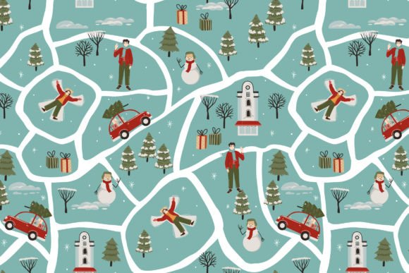 Download Winter Holidays Christmas Pattern - Winter holidays Collection